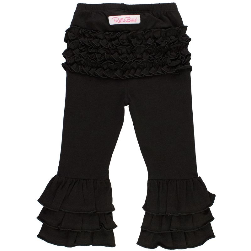 RuffleButts Toddler Girls Ruffle Flare Pants