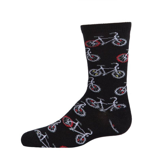 Memoi Boys' Bicycle Crew Socks