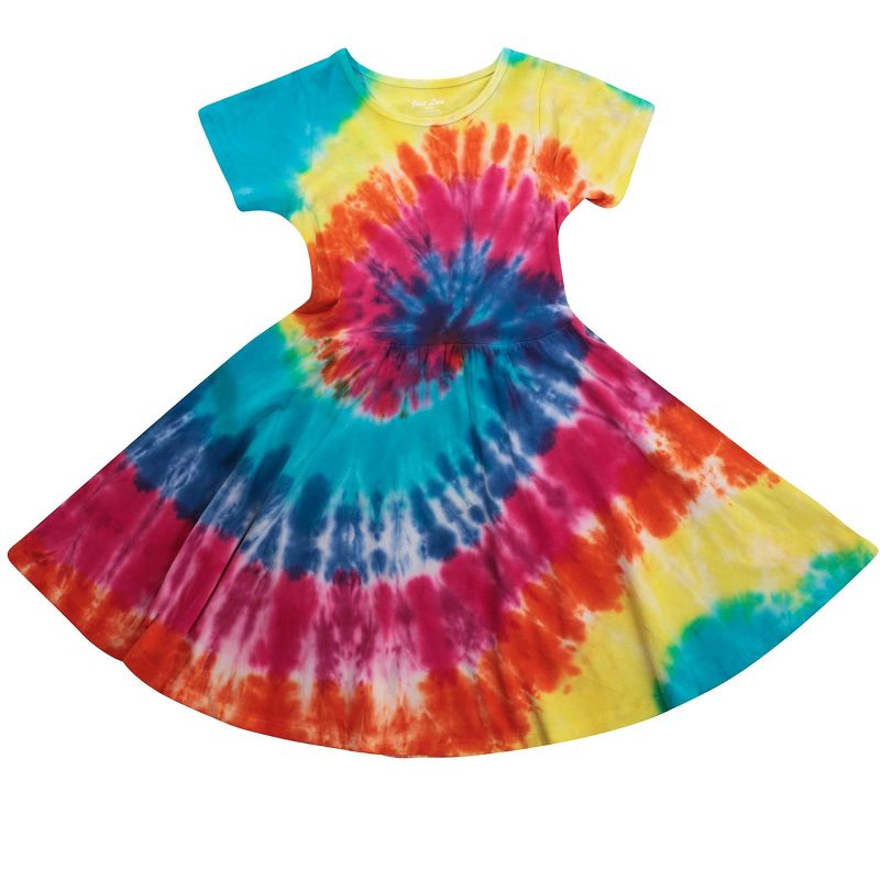 Just Love Girls Twirl Dress Girls Short Sleeve Twirly Skater Dress