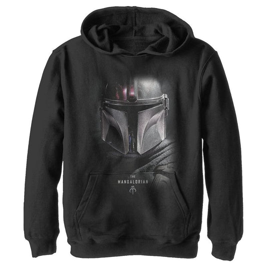 هودي بغطاء رأس من Star Wars The Mandalorian Bounty Hunter Shadow للأولاد