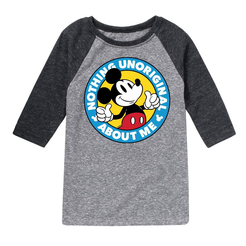 Boys' - Disney - Nothing Unoriginal About Me Raglan Graphic T-Shirt