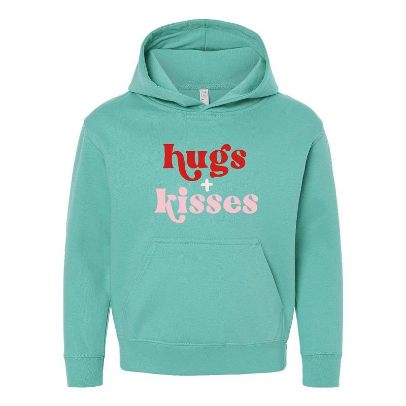 The Juniper Shop Hugs And Kisses Youth Graphic Hoodie