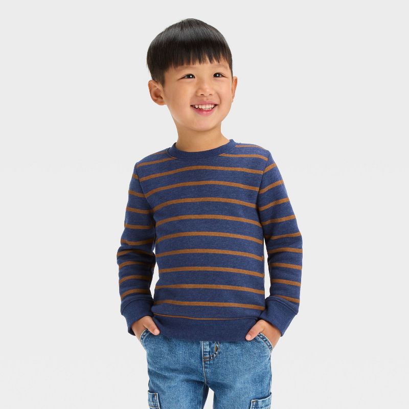 Toddler Boys' Fleece Crewneck Sweatshirt - Cat & Jack™