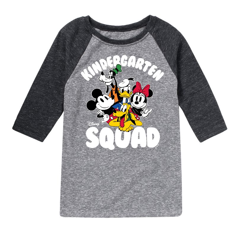 Boys' - Disney - Kindergarten Squad Raglan Graphic T-Shirt