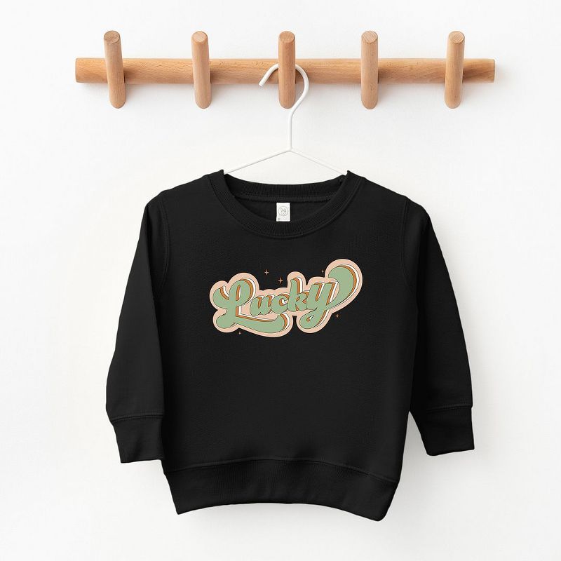 The Juniper Shop Lucky Retro Stars Youth Ultra-Soft Graphic Sweatshirt