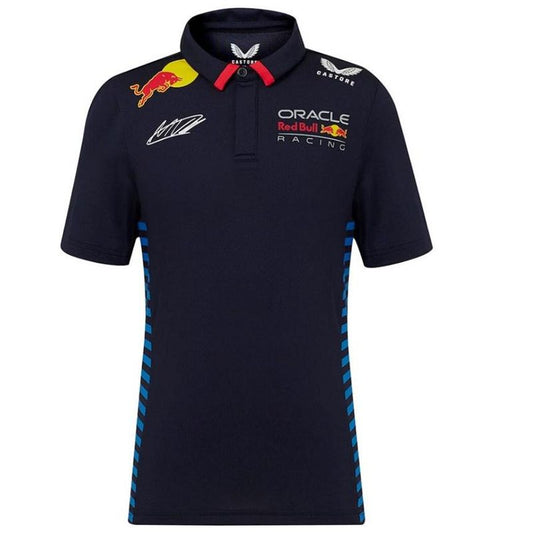 Red Bull Racing F1 Kid's 2024 Max Verstappen Team Polo Shirt