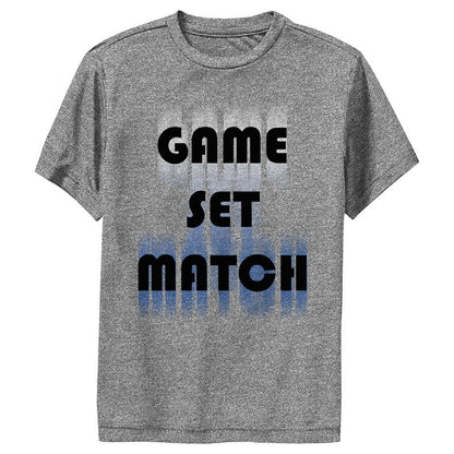 Boy's Lost Gods Game Set Match Blue Performance Tee