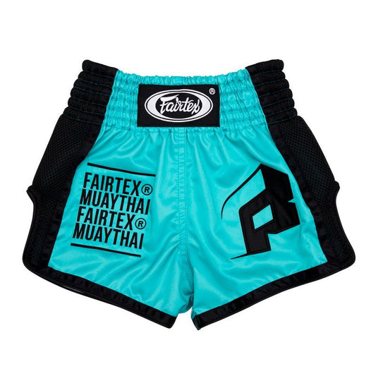 شورت ملاكمة للأطفال من Fairtex - BSK2107 "فيروزي"