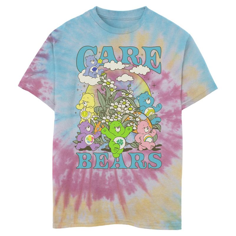 Boy's Care Bears Floral Night T-Shirt