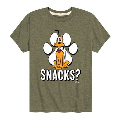 Boys' - Disney - Pluto Snacks? Short Sleeve Graphic T-Shirt