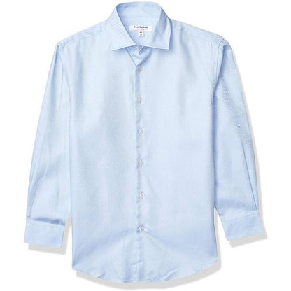 Isaac Mizrahi Boys 100% Cotton Twill Dress Shirt - (Available in Many Styles)