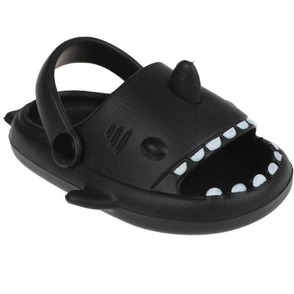 FOAMWALK Toddler Boy's EVA Comfy Cute Shark Clogs and Fisherman Sandals for Boys