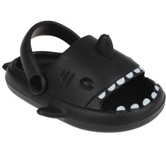 FOAMWALK Toddler Boy's EVA Comfy Cute Shark Clogs and Fisherman Sandals for Boys