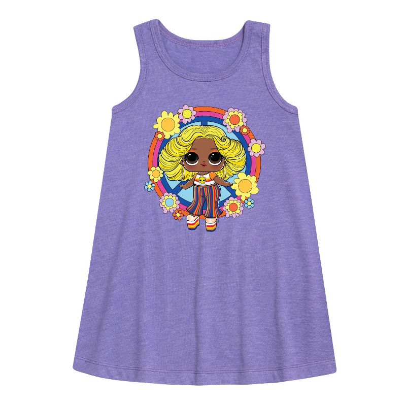 فستان بناتي بدون أكمام بتصميم دمية فري سبيريت من مفاجأة لول!