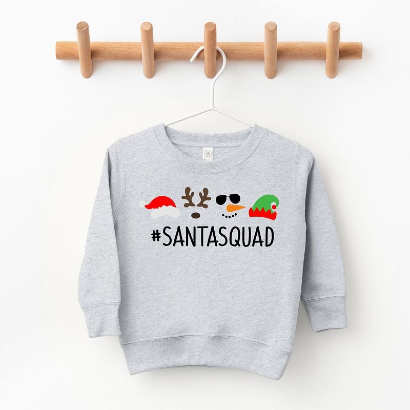 The Juniper Shop Santa Squad Toddler Graphic Sweatshirt