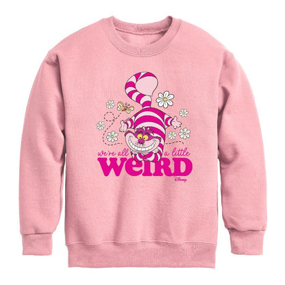 Boys' - Disney - Alice In Wonderland Graphic Long Sleeve Fleece Sweatshirt