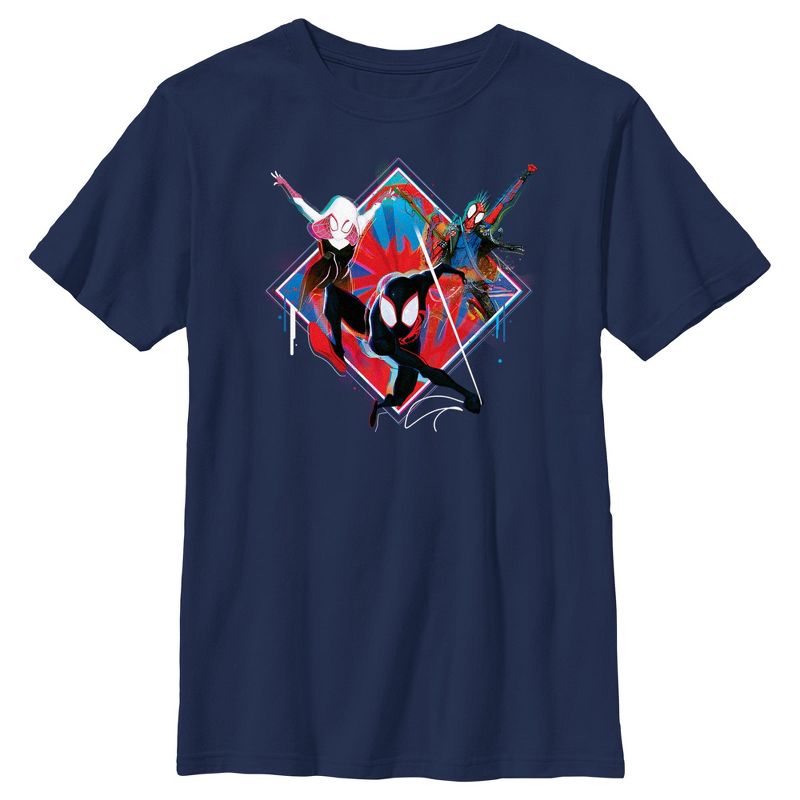 Boy's Spider-Man: Across the Spider-Verse Heroes T-Shirt