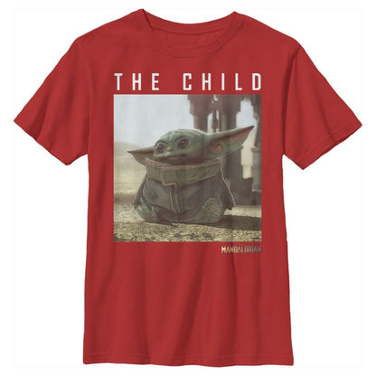 Boy's Star Wars The Mandalorian The Child Frame T-Shirt
