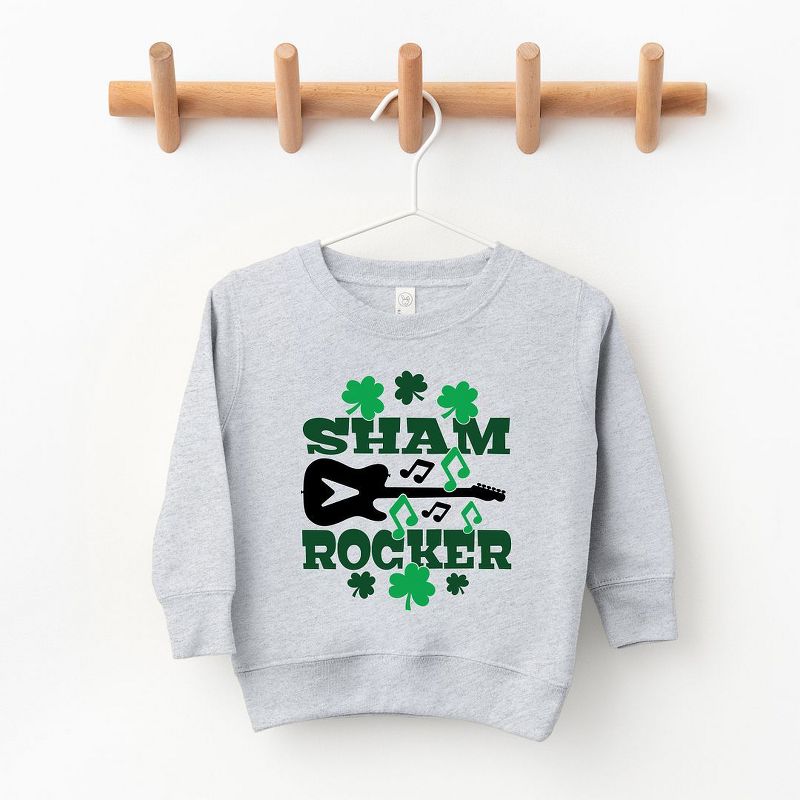 The Juniper Shop Shamrock Rocker Toddler Graphic Sweatshirt
