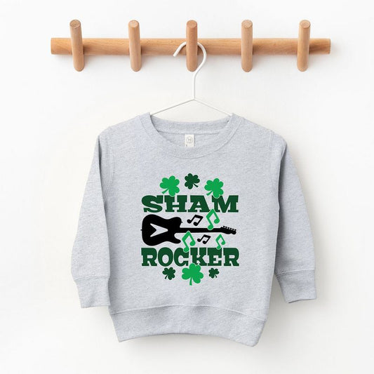 The Juniper Shop Shamrock Rocker Toddler Graphic Sweatshirt
