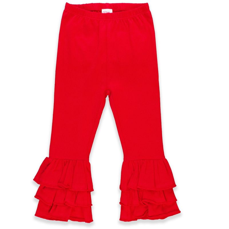 RuffleButts Girls Ruffle Flare Pants
