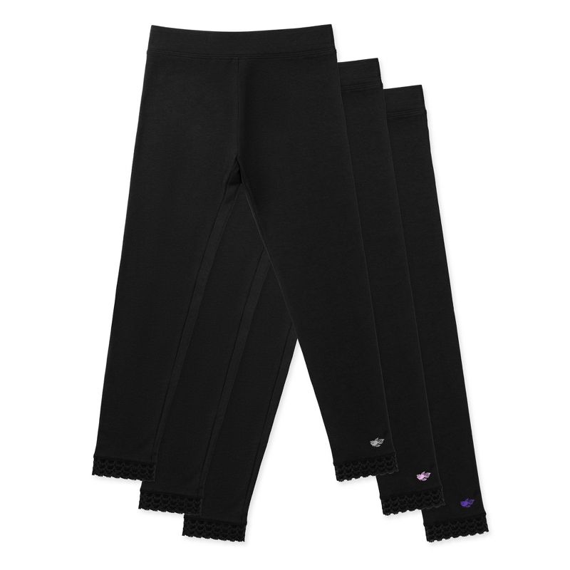 Lucky & Me Jada Girls Leggings (3-Pack) Multi-Size Multiple Colors