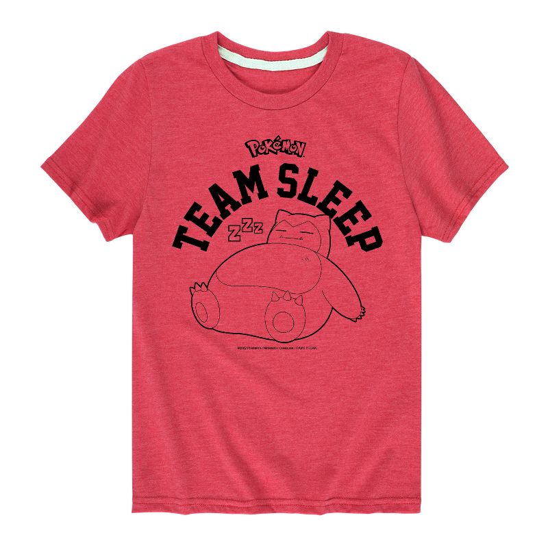 تي شيرت جرافيكي بأكمام قصيرة من مجموعة سنورلاكس للأولاد - بوكيمون