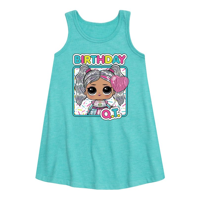 Girls' - LOL Surprise! - Birthday QT Graphic Sleeveless Aline Dress