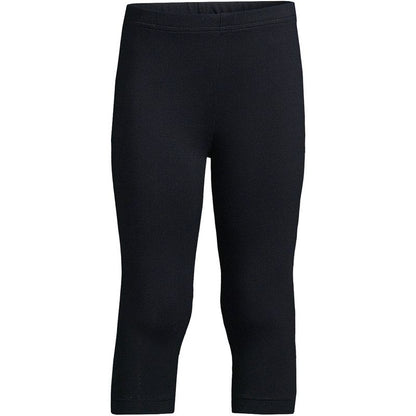Lands' End Kids Tough Cotton Capri Leggings