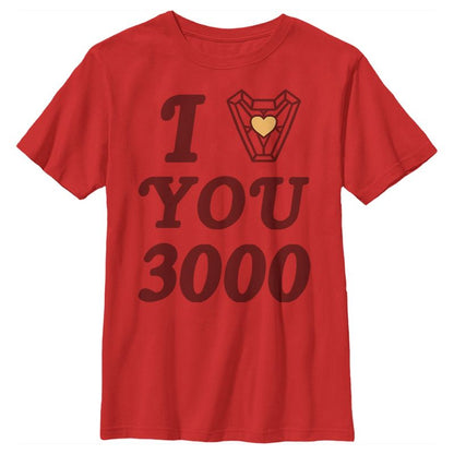 Boy's Marvel Avengers Endgame 3000 Love T-Shirt