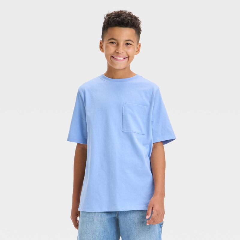 Boys' Short Sleeve Front Pocket T-Shirt - art class™