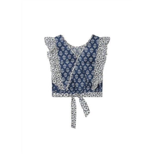 Girl's Ruffled Cotton Blouse - Mayoral
