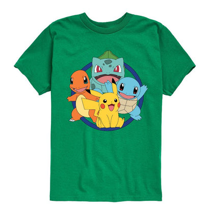تي شيرت جرافيكي بأكمام قصيرة للأولاد - بوكيمون - بوكيمون للمبتدئين