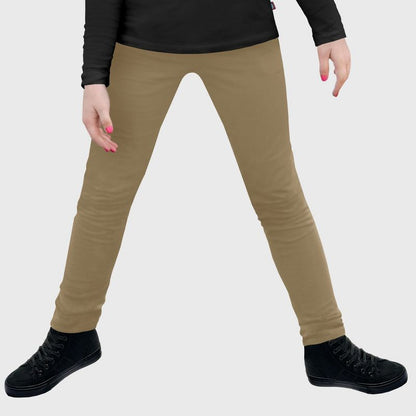 City Threads USA-Made Girls Soft Fleece Comfortable & Stylish Stretch Leggings for Toddlers/Kids (Part 2)