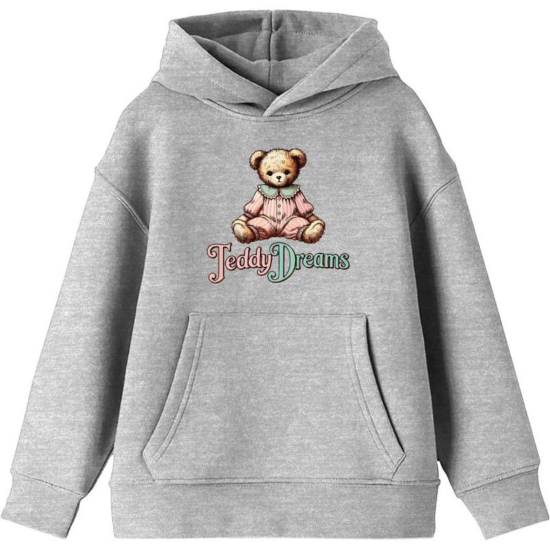 Teddy Dreams Boy's Long Sleeve Hoodie