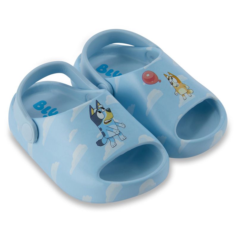Bluey & Bingo Kids EVA Clog - Molded Open Toe EVA Clog for Boys & Girls Featuring, Bandit, Chilli & Bingo Shoes