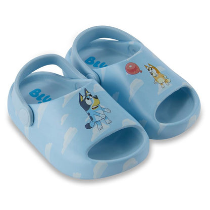 Bluey & Bingo Kids EVA Clog - Molded Open Toe EVA Clog for Boys & Girls Featuring, Bandit, Chilli & Bingo Shoes