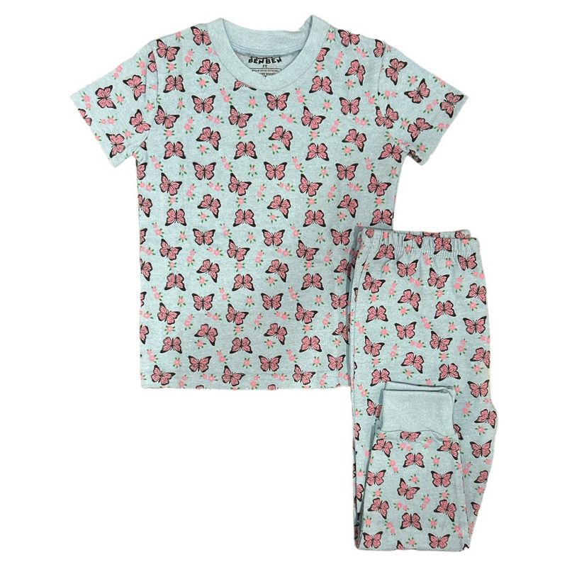 Butterflies Shortsleeve Pajamas