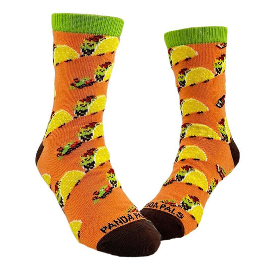The Taco Train Socks - from the Sock Panda (Ages 3-7)