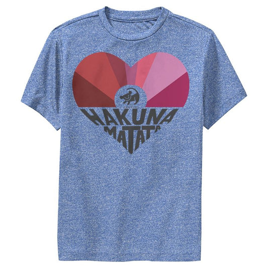 Boy's Lion King Simba Hakuna Matata Heart Performance Tee
