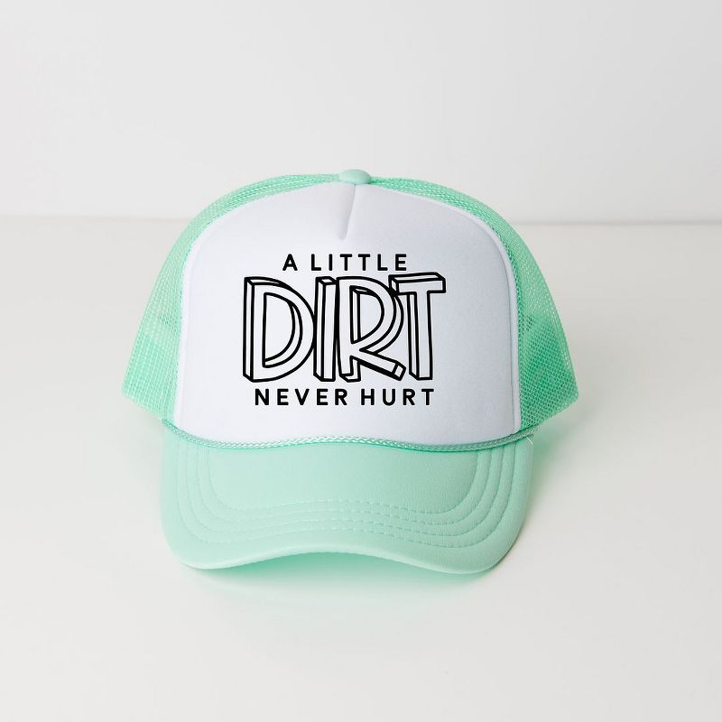 قبعة سائق الشاحنة الرغوية للشباب من متجر Juniper Shop A Little Dirt Never Hurt