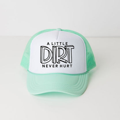 قبعة سائق الشاحنة الرغوية للشباب من متجر Juniper Shop A Little Dirt Never Hurt