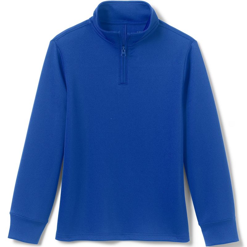 Lands' End Lands' End School Uniform Kids Quarter Zip Pullover