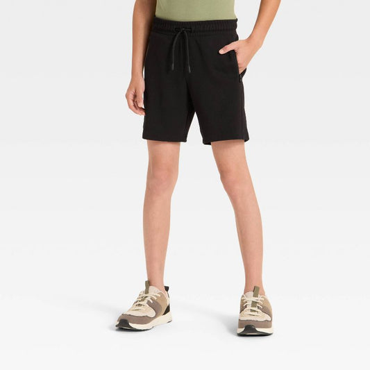 Boys' Mid-Rise Textured Knit Pull-On Shorts - art class™