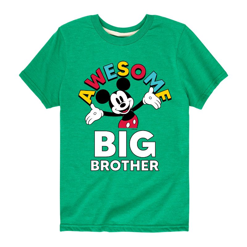Boys' - Disney - Awesome Big Brother Short Sleeve Graphic T-Shirt