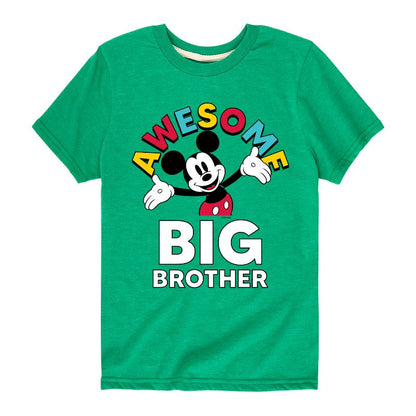 Boys' - Disney - Awesome Big Brother Short Sleeve Graphic T-Shirt