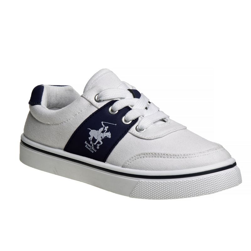 Beverly Hills Polo Club Boys Casual Slip-on Canvas Sneakers Shoes