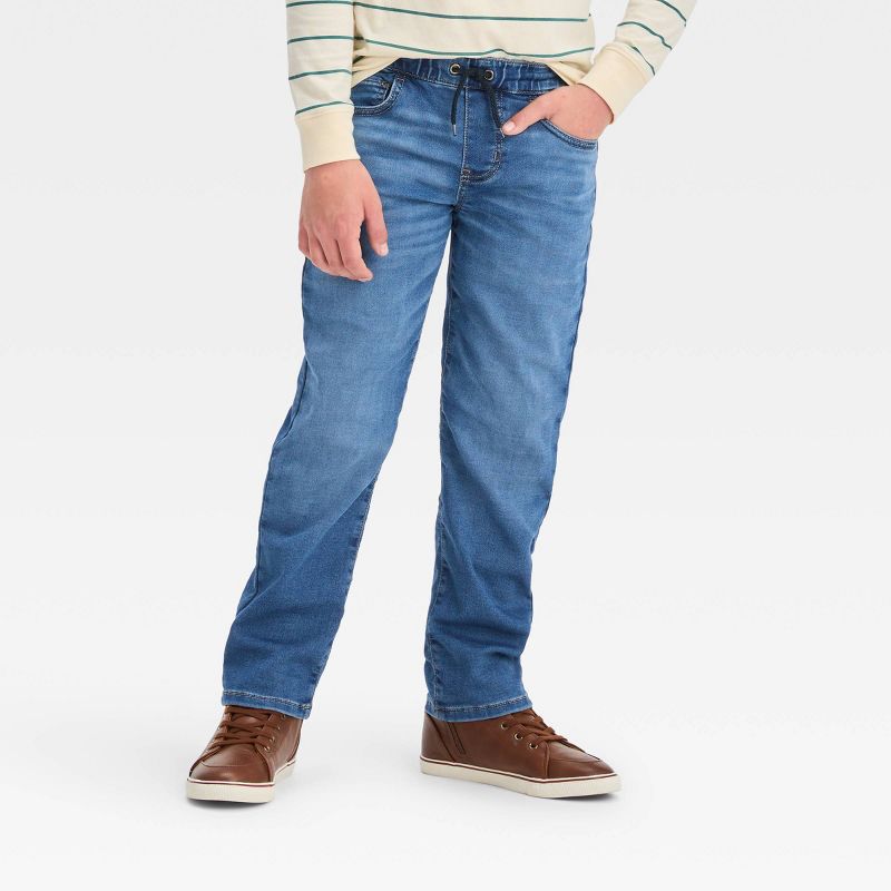 Boys' Athletic Straight Pull-On Pants - Cat & Jack™