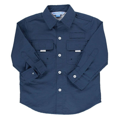 RuggedButts Boys UPF50+ Sun Protective Button Down Shirt