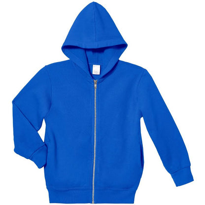 City Threads 100% Cotton Kids Unisex Soft Fleece Zip Hoodie with Inner Pockets - USA-Made (Part 2)